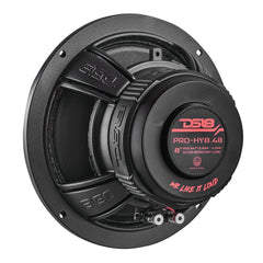 PRO 8" Coaxial Hybrid Mid-Range Water resistant Cone Loudspeaker with Built-in Driver 250 Watts Rms 4-Ohm - DS18