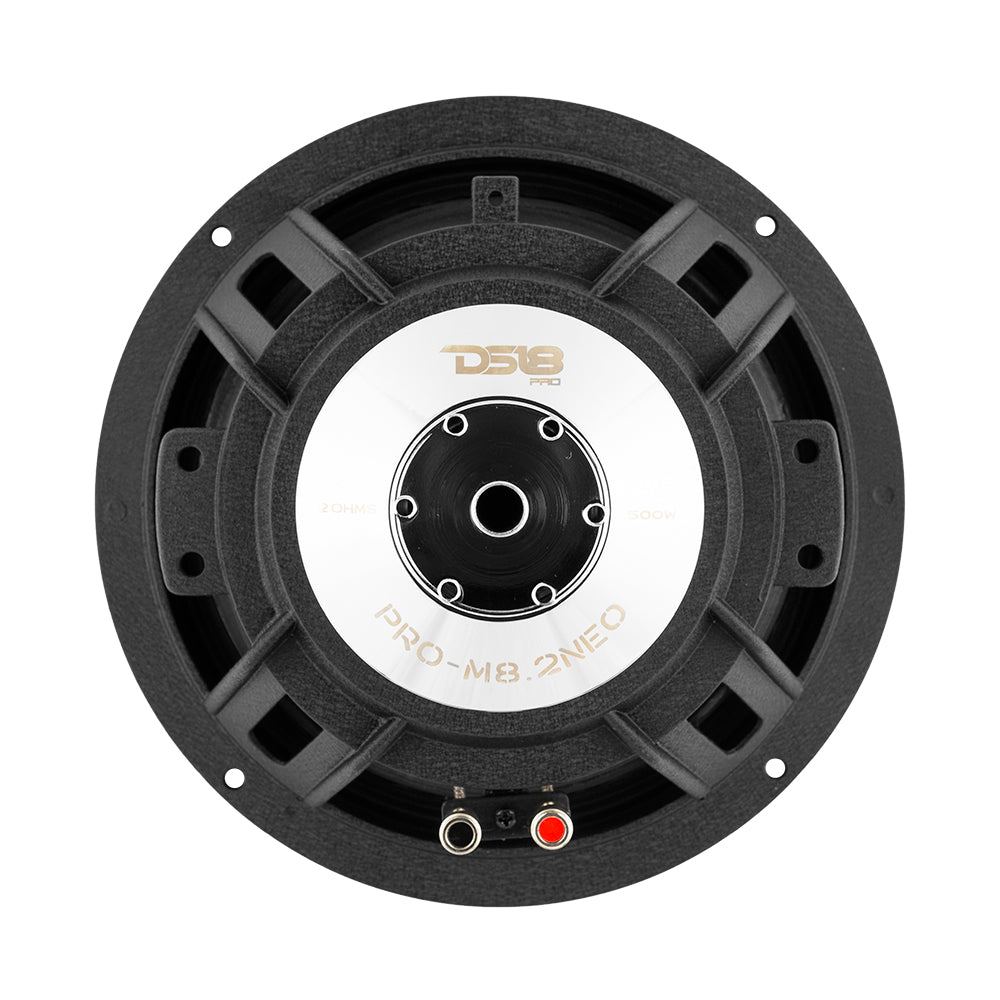 PRO 8" Neodymium Water resistant Full-Range Loudspeaker 250 Watts Rms 2-Ohm - DS18