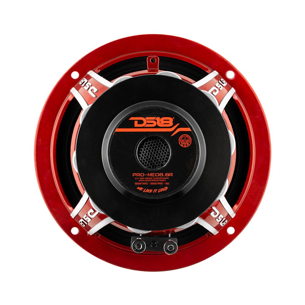 PRO 6.5" Neodymium Mid-Range Loudspeaker 300 Watts Rms 8-Ohm - DS18