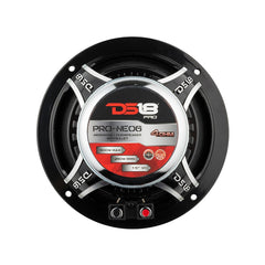 PRO 6.5" Neodymium Mid-Range Bullet Loudspeaker 250 Watts Rms 4-Ohm - DS18