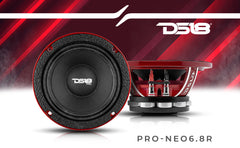 PRO 6.5" Neodymium Mid-Range Loudspeaker 300 Watts Rms 8-Ohm - DS18