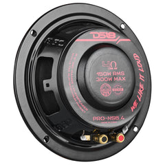 PRO 6.5" Shallow Neodymium Full-Range Loudspeaker 150 Watts Rms 4-Ohm - DS18
