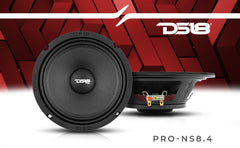 PRO 8" Shallow Neodymium Full-Range Loudspeaker 200 Watts Rms 4-Ohm - DS18