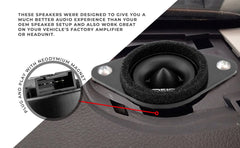 1.9" OEM Replacement Neodymium Tweeter | Compatible With Most Toyota and Subaru Vehicles - DS18
