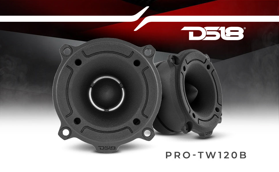 3” PRO Aluminum Super Bullet Tweeter – 240 Watts with Built in Crossover - DS18