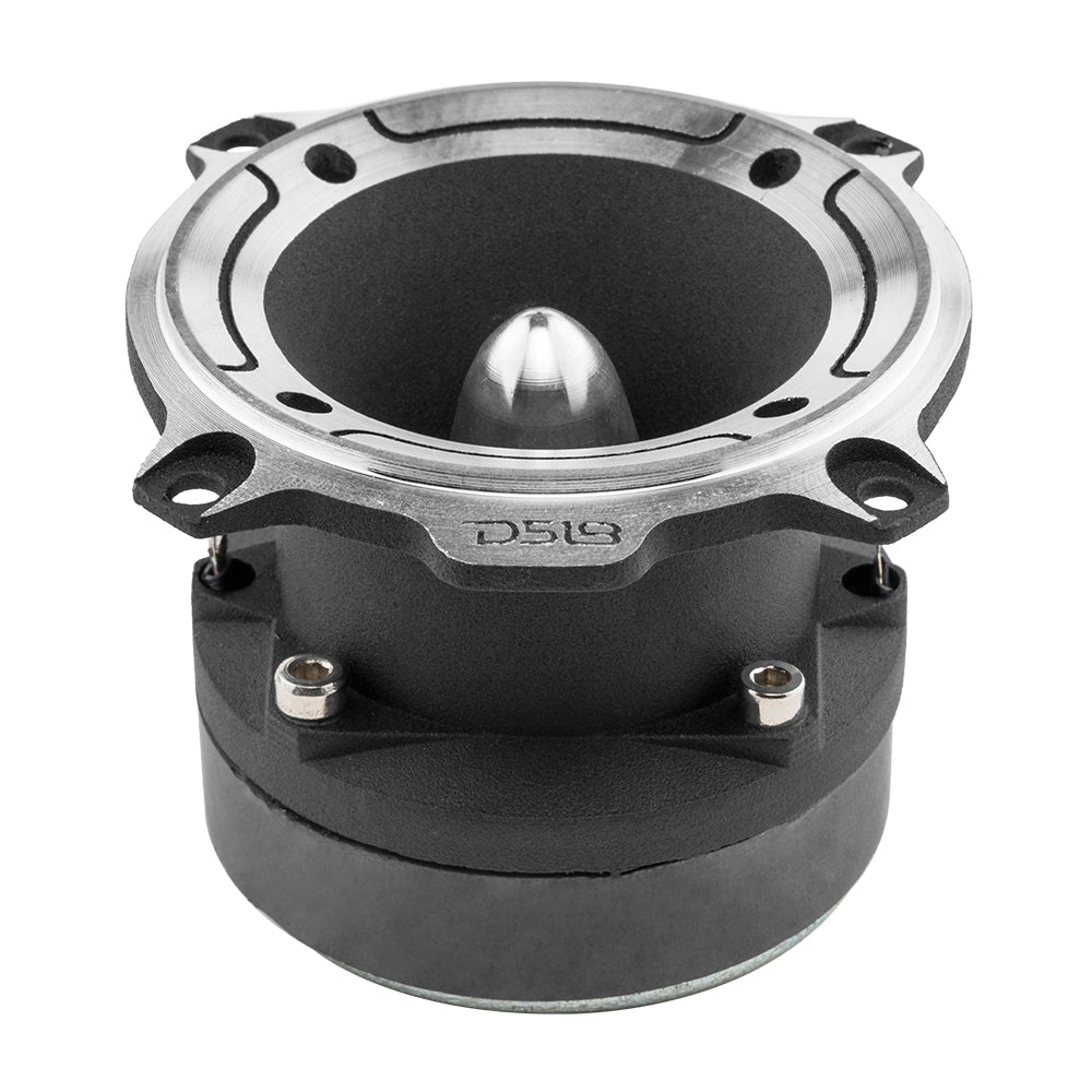 3” PRO Aluminum Super Bullet Tweeter – 240 Watts with Built in Crossover - Silver - DS18