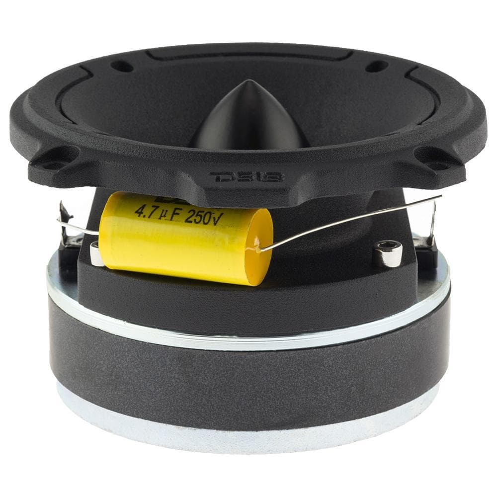 DS18 PRO-TW320 4" PRO Aluminum Super Bullet Tweeter 480 Watts with Built In Crossover (Single) - DS18
