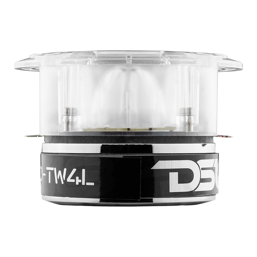 4.5" Super Bullet Tweeter 280 Watts 1.75" Titanium 4-Ohm Vc with RGB LED Lights - DS18