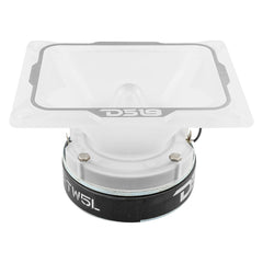 4" x 5.35" Super Bullet Tweeter 250 Watts 1.5" Aluminum 4-Ohm Vc with RGB LED Lights - DS18