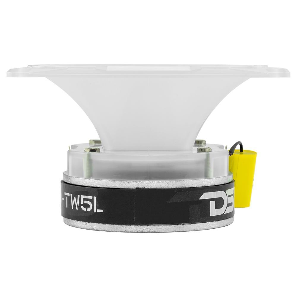 4" x 5.35" Super Bullet Tweeter 250 Watts 1.5" Aluminum 4-Ohm Vc with RGB LED Lights - DS18
