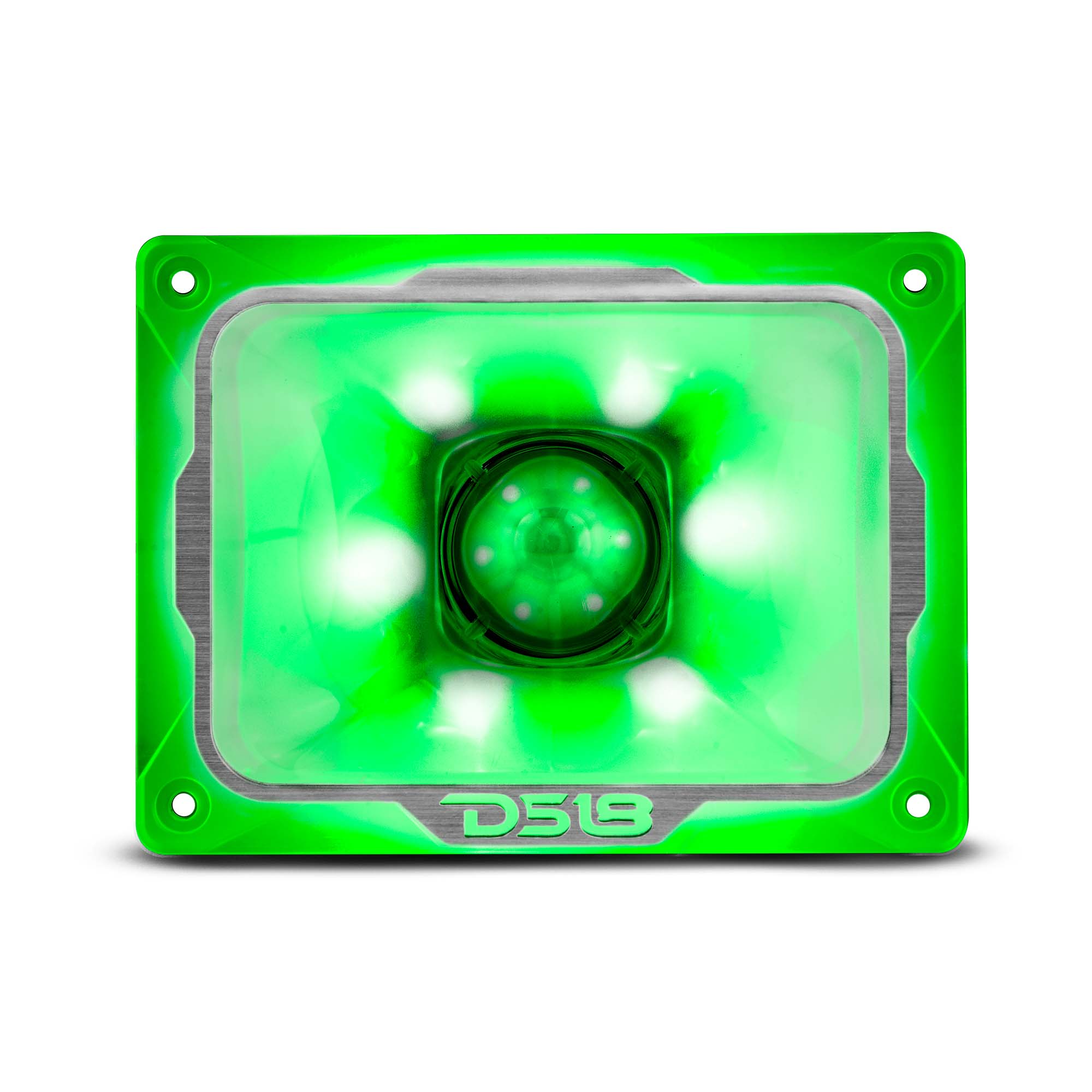 4" x 5.35" Super Bullet Tweeter 250 Watts 1.5" Aluminum 4-Ohm Vc with RGB LED Lights - DS18
