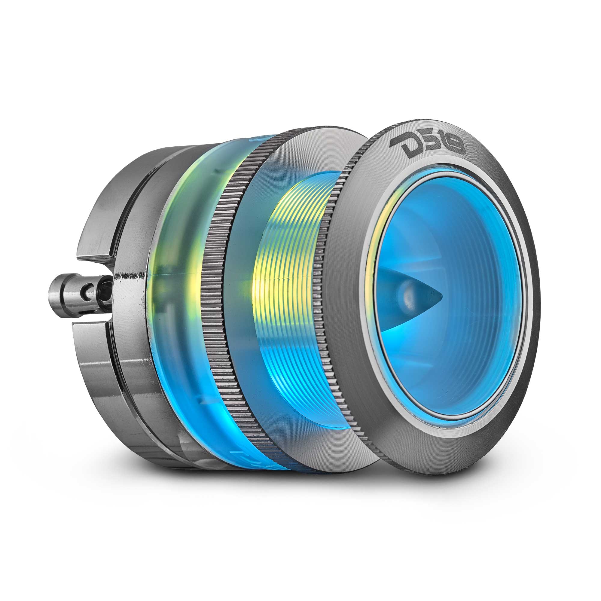 2.3" Neodymium Super Bullet Tweeter with 1" Aluminum Voice Coil & Digital LED Lights - DS18