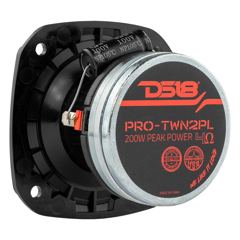 3" High Compression Neodymium Hybrid Driver/Tweeter 100 Watts 1" Polyester 4-Ohm Vc - DS18