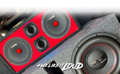 3" High Compression Neodymium Hybrid Driver/Tweeter 100 Watts 1" Polyester 4-Ohm Vc - DS18