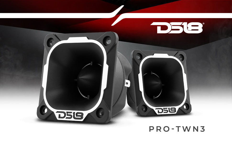 3" High Compression Neodymium Hybrid Driver/Tweeter 100 Watts 1" Polyimide 4-Ohm Vc - DS18