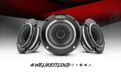 3.6" High Compression Neodymium Hybrid Driver/Tweeter 200 Watts 1.5 " Pen 4-Ohm Vc - DS18