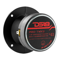 3.8" Super Bullet Tweeter 120 Watts 1" Aluminum 4-Ohm Vc - DS18