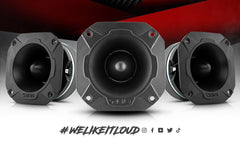 4" Super Bullet Tweeter 250 Watts 1.5" Titanium 4-Ohm Vc - DS18