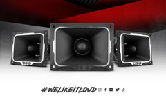4 x 5.35" Super Bullet Tweeter 250 Watts 1.5" Aluminum 4-Ohm Vc - DS18