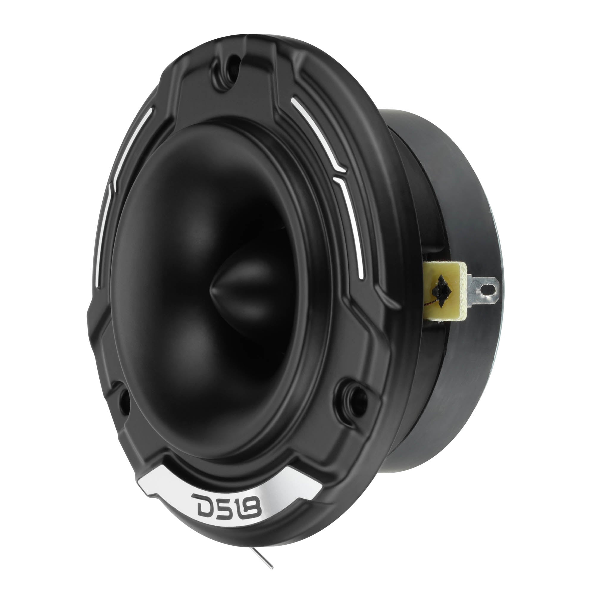 3.8" Shallow-Mount Super Bullet Compression Tweeter with 1" Aluminum Voice Coil | 100 Watts RMS 4-Ohm - DS18