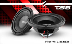 PRO 10" Neodymium Water Resistant Woofer 400 Watts Rms 2-Ohm SVC - DS18