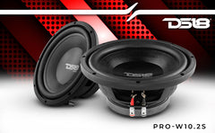 PRO 10" Water Resistant Woofer 350 Watts Rms 2-Ohm SVC - DS18