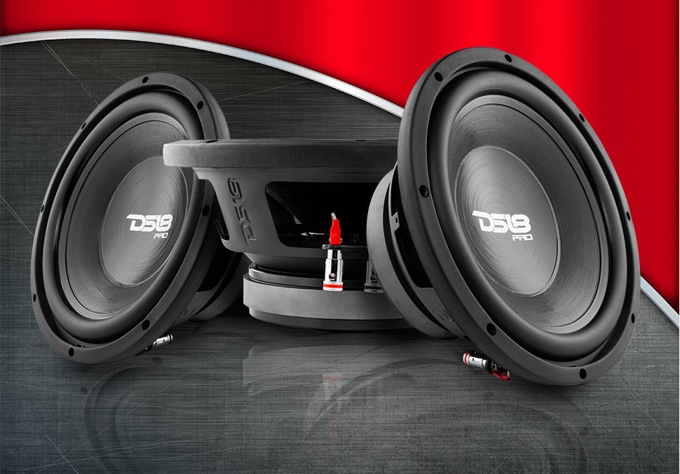 PRO 10" Water Resistant Woofer 350 Watts Rms 4-Ohm SVC - DS18