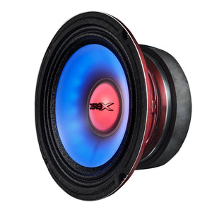 6.5" Mid-Range Loudspeaker with Dual RGB LED For Cone & Dust Cap 250 Watts 4-Ohm - DS18