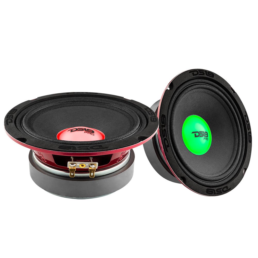 PRO-X 6.5" Mid-Range Loudspeaker with RGB Light Dust Cap 250 Watts Rms 4-Ohm - DS18