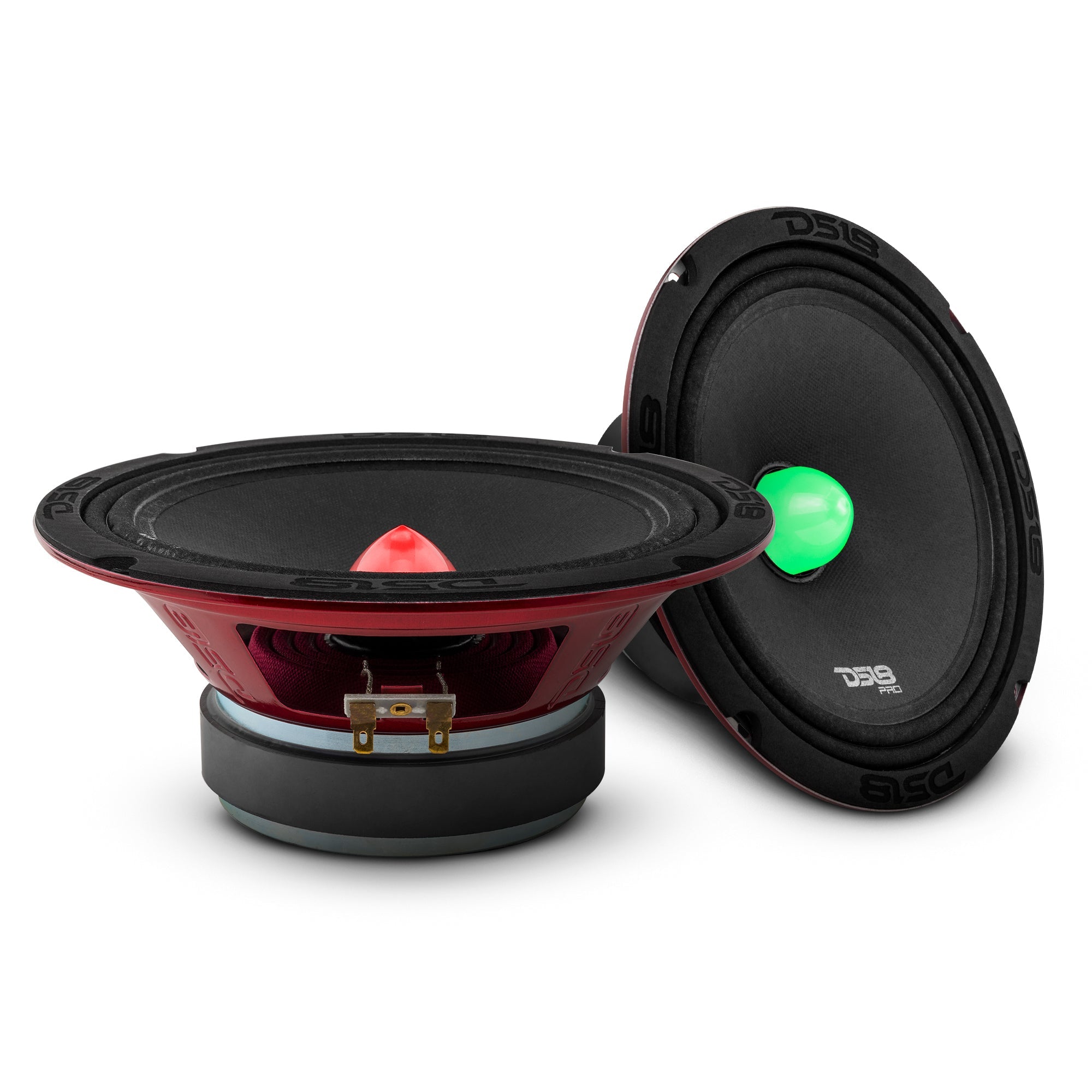 PRO-X 8" Mid-Range Loudspeaker with RGB Light Bullet 275 Watts Rms 4-Ohm - DS18