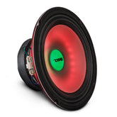 8" Mid-Range Loudspeaker with Dual RGB LED For Cone & Dust Cap 275 Watts 4-Ohm - DS18