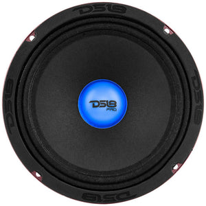 PRO-X 8" Mid-Range Loudspeaker with RGB Light Dust Cap 275 Watts Rms 4-Ohm - DS18