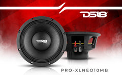 PRO 10" Neodymium Mid-Bass Loudspeaker 1000 Watts Rms 8-Ohm - DS18