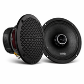PRO-ZT 8" Coaxial Mid-Range Loudspeaker with Water Resistant Cone Built-in Bullet Tweeter and Grill 275 Watts Rms 4-Ohm (2
