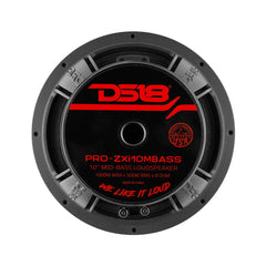 PRO-ZXI 10" Mid-Bass Loudspeaker With Neodymium/Ferrite Magnets 500 Watts Rms 8-Ohm - DS18