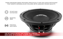 PRO-ZXI 10" Mid-Bass Loudspeaker With Neodymium/Ferrite Magnets 500 Watts Rms 8-Ohm - DS18