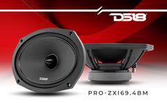 PRO-ZXI 6x9" Mid-Range Bullet Loudspeaker Neodymium/Ferrite Magnets | 300W RMS 4-Ohm - DS18