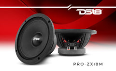 PRO-ZXI 8" Mid-Range Loudspeaker With Neodymium/Ferrite Magnets 350 Watts Rms 8-Ohm - DS18