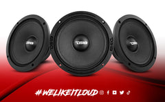 PRO-ZXI 8" Mid-Range Loudspeaker With Neodymium/Ferrite Magnets 350 Watts Rms 8-Ohm - DS18