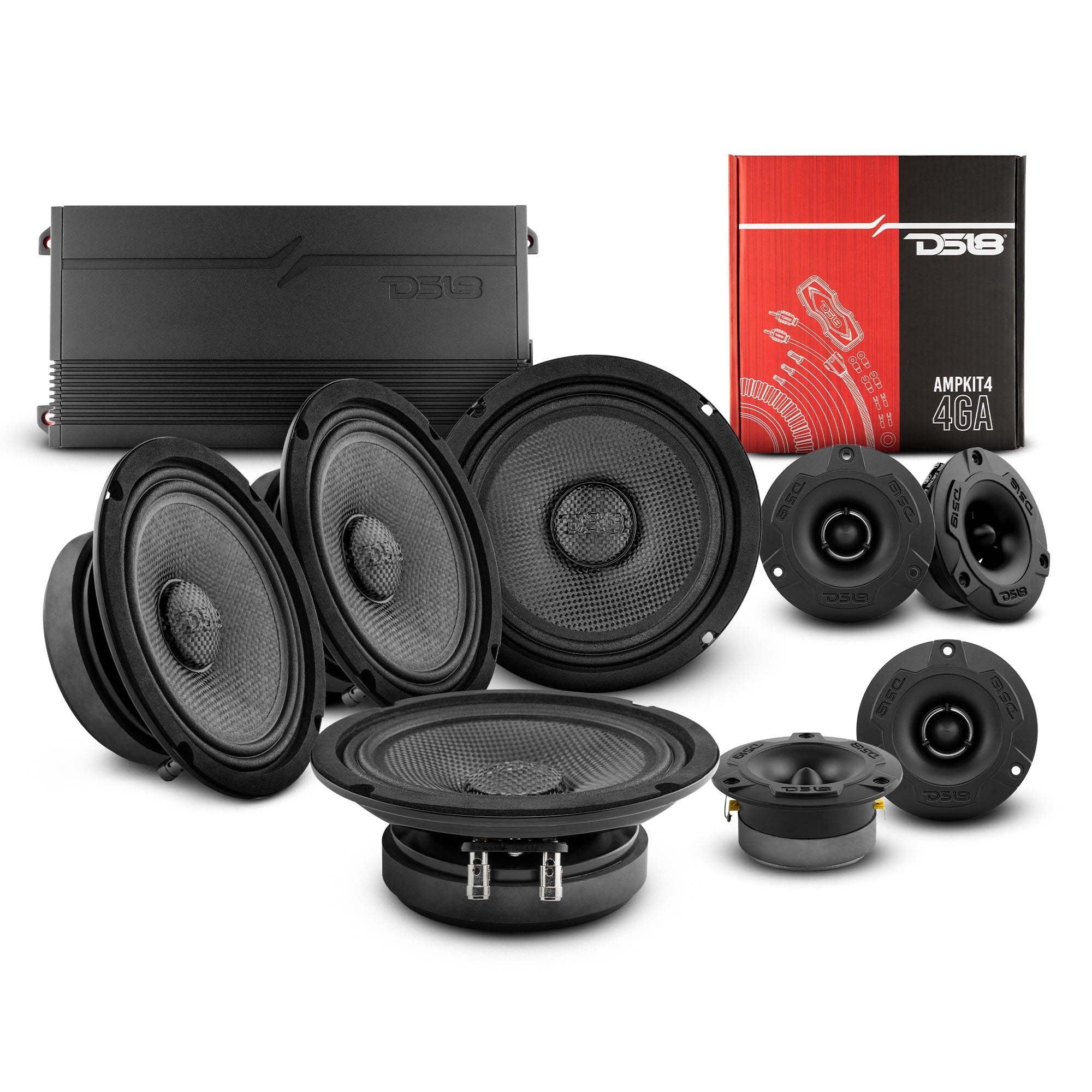 Stage2 Pro Audio MidBass Package - DS18