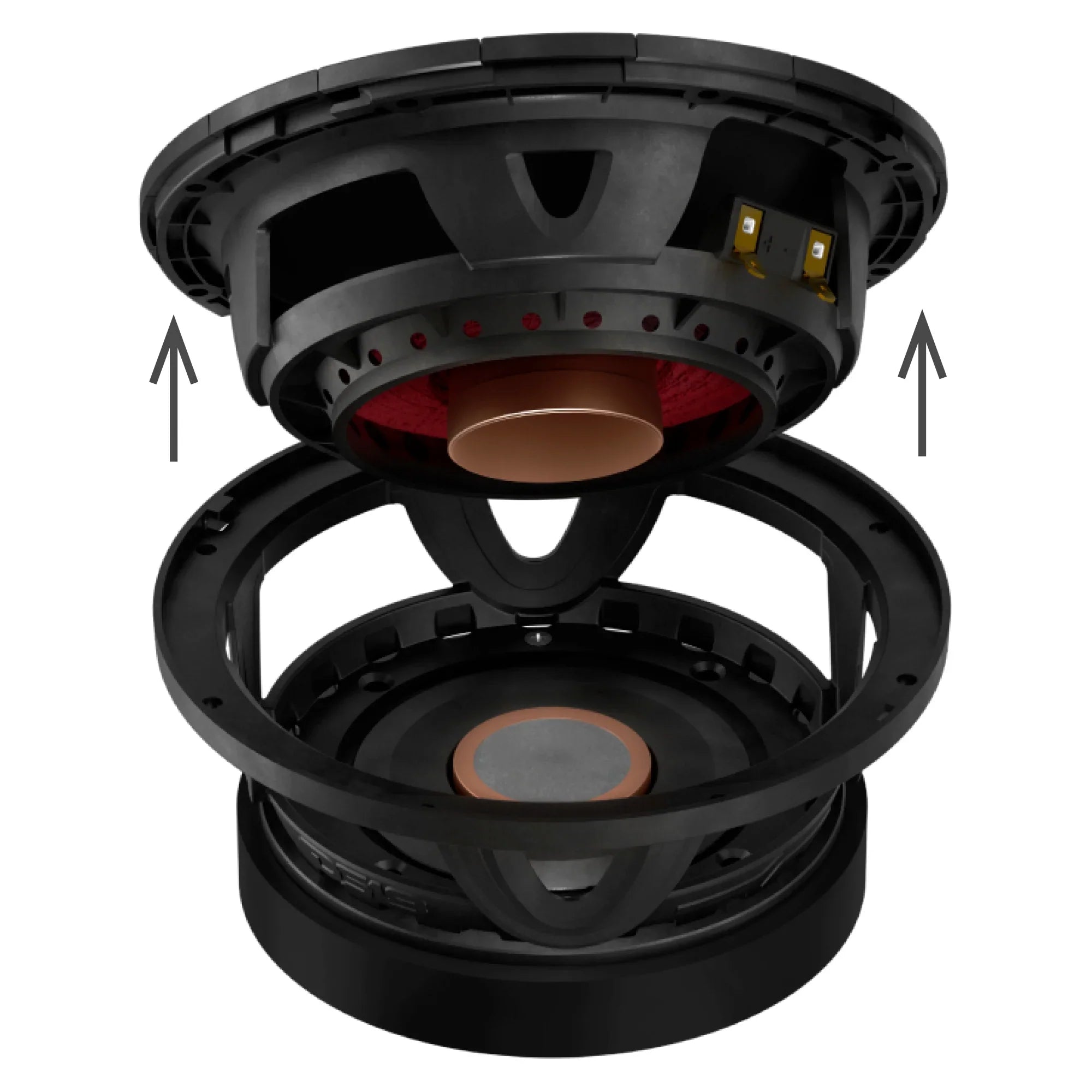 PROJECT360 - High-Sensitivity Mid-High Loudspeakers with Rotating Recone Design For Quick Repair 4-Ohm - DS18