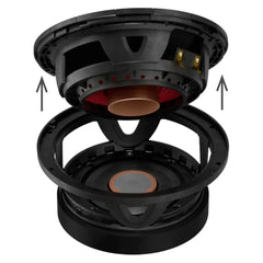 PROJECT360 - High-Sensitivity Mid-High Loudspeakers with Rotating Recone Design For Quick Repair 4-Ohm - DS18