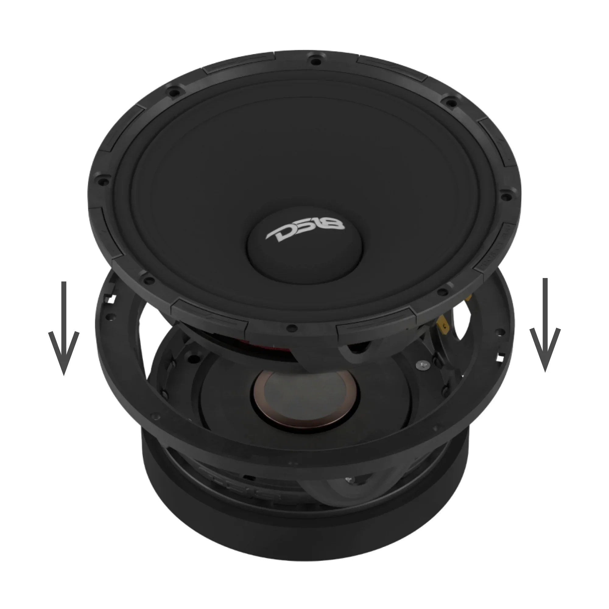 PROJECT360 - High-Sensitivity Mid-High Loudspeakers with Rotating Recone Design For Quick Repair 4-Ohm - DS18