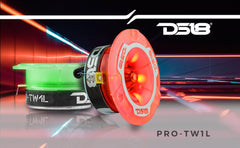 3.8" Super Bullet Tweeter with 1" Aluminum Voice Coil with RGB LED Lights - DS18