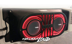 PS Shallow-Mount Water Resistant 10" Subwoofer | 500W RMS DVC 4-Ohm - DS18