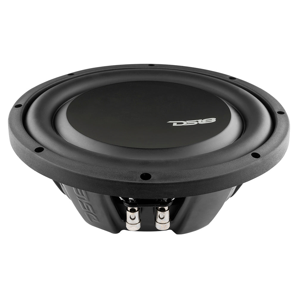 PS Shallow-Mount Water Resistant 10" Subwoofer | 500W RMS Single Voice Coil 4-Ohm - DS18