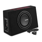 10” Amplified Shallow Subwoofer Enclosure for Pickup Trucks - DS18