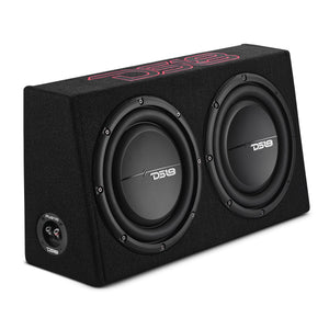Loaded 10” Subwoofer + Passive Radiator Enclosure for Pickup Trucks - DS18