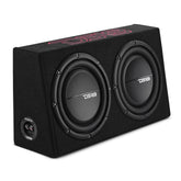 Loaded 10” Subwoofer + Passive Radiator Enclosure for Pickup Trucks - DS18