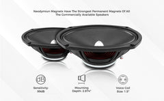 PRO 6x9" Neodymium Full-Range Bullet Loudspeaker 250 Watts Rms 4-Ohm - DS18